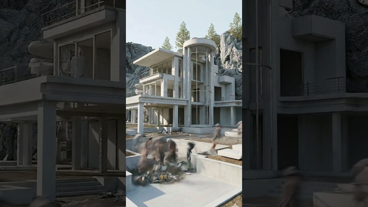 A house made by people who are professionals in a day 😱🥶 