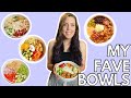 MY FAVORITE QUICK & EASY BOWLS | Meals I Eat to Lose Weight | My Weight Loss Journey