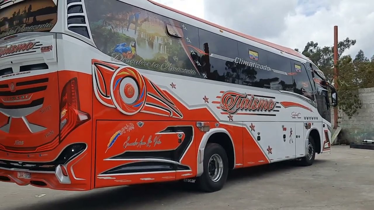 Impresionante bus con alerón | carrocerías Isracar