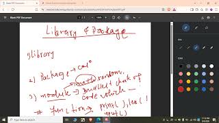 Python : Library and Package || class 10 computer science