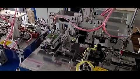 Automatic EE core taping & testing machine WM-1948TSN. newwinhk@hotmail.com