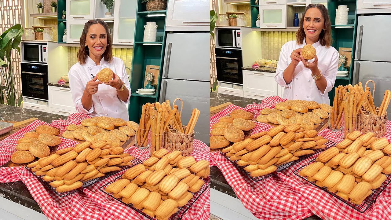 سر الصنعة مع الشيف دعاء السمنودي | قرص الأفران بالسكر والقرفة - بسكويت النشادر - البقسماط