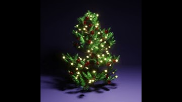Blender Christmas Tree