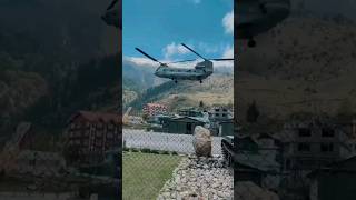 Indian Air Force Ch-47Fi Chinook Heavy Lift Helicopter