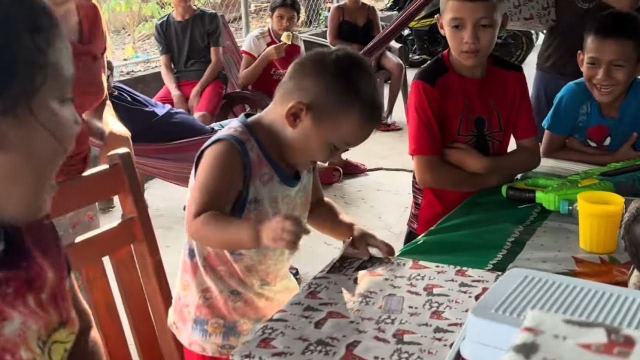 Asi reaccionaron los niños a sus regalos 🫶 