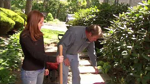 How to Lay a Bluestone Walkway | This Old House
