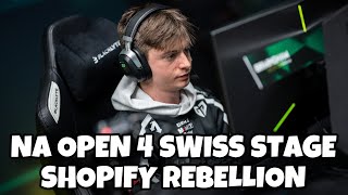 RETALS NEW TEAM! RLCS 2025 NA OPEN 4 | SWISS STAGE | ALL SHOPIFY REBELLION MATCHES!