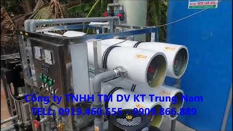 Máy lọc nước mặn dùng cho sinh hoạt, tưới cây công suất lớn