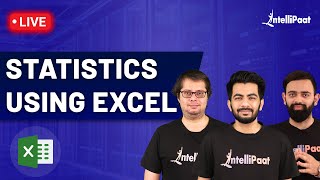 Statistics Using Excel | Statistics Using Excel Tutorial | Statistics Excel | Intellipaat Statistics Function In Excel Statistical Data Analysis In Excel Intellipaat