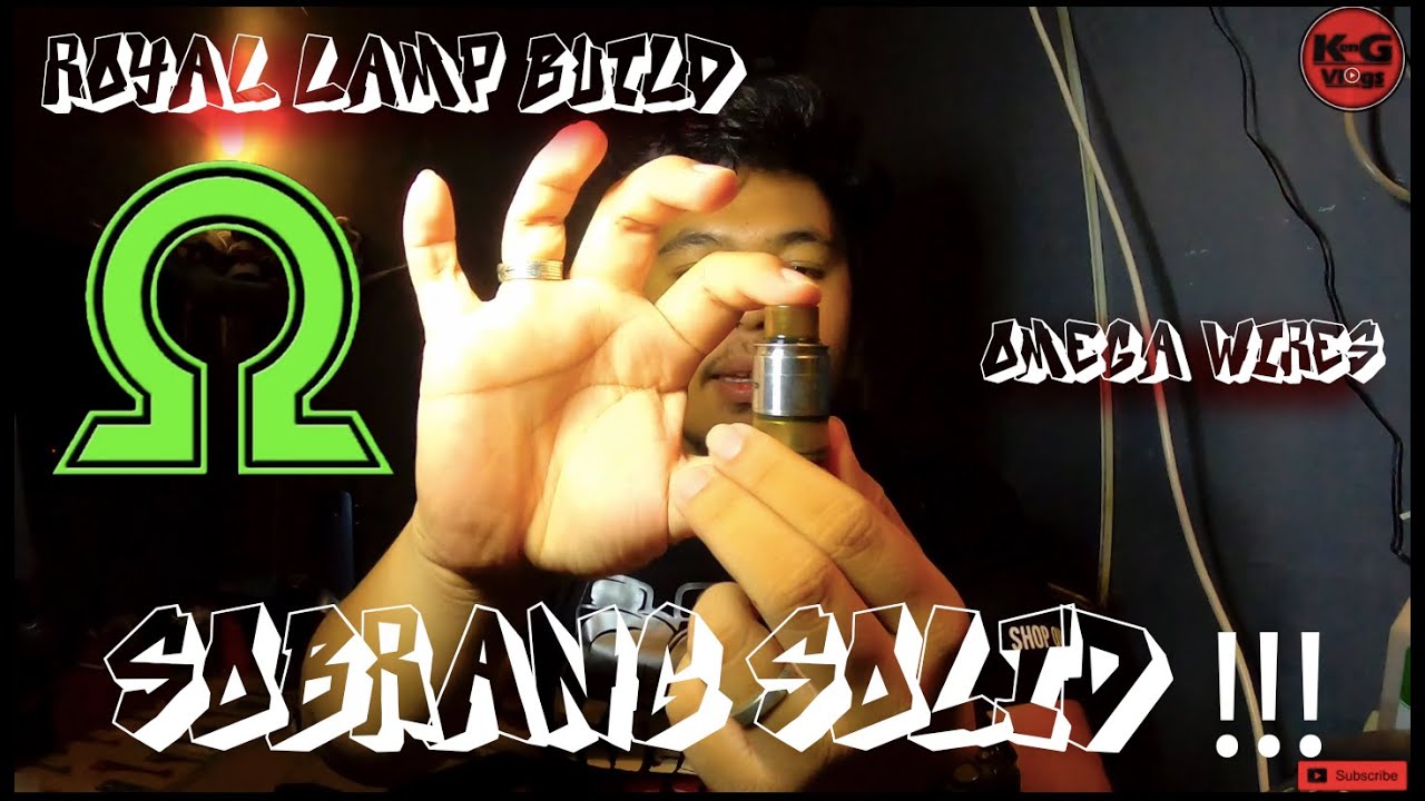 Royal Lamp Build //Tiger Omega Wire // Ken G Vape Vlog 002