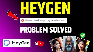 Temporary Email Problem Solved | How to use Heygen | Best Ai Video Generator Website 2023 Free screenshot 5