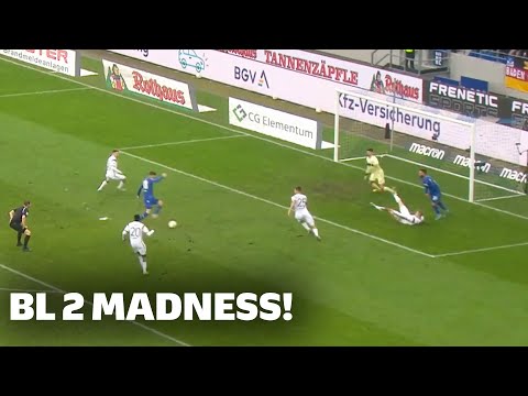 3 Games - 23 Goals! | Madness in Bundesliga 2's Noon Games