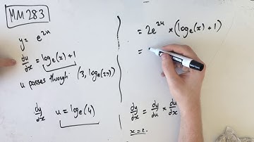 MM283 Maths Methods Fortify Study Guide - "Interesting chain rule question"