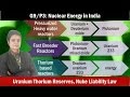 G9/P3: Nuclear Energy in India: Uranium, Thorium, Civil Nuke Liability Law