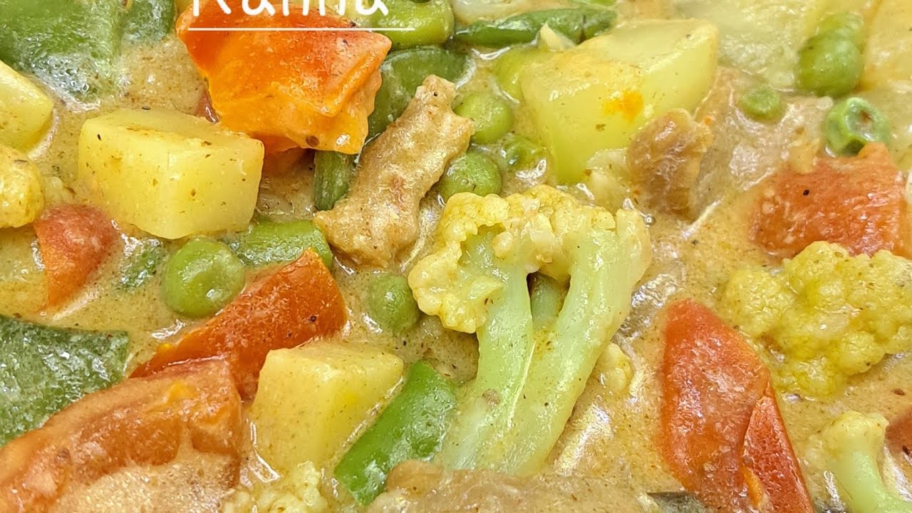 খুব সহজেই বিয়ে বাড়ির সবজি রেসিপি || Vegetable Roast Recipe || Biye ...