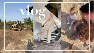 Koparka na budowie, ktoś się pode mnie podszywa.. i tygodniowy reset | Vlog