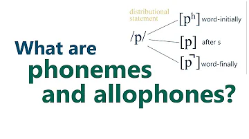 What are examples of allophones?