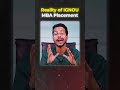 Is IGNOU Provide Placements?