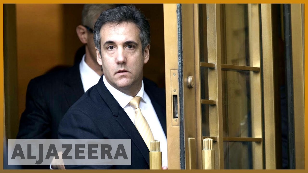 🇺🇸أفادت وثائق المحكمة في قضية التدخل الروسي بأن كوهين تصرف بناءً على توجيهات ترامب | الجزيرة الإنجليزية