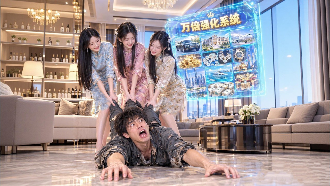 代駕小伙子被三位美女總裁強行綁回別墅，意外覺醒萬倍強化系統！一夜過後不僅治癒她們體內隱疾，還成功擄獲三位女總裁芳心！如今她們竟搶著為他生孩子！