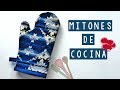 DIY - MITONES DE COCINA (PATRON GRATIS) - TUTORIAL DE COSTURA | Danii's Ways ♡