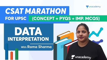 CSAT Marathon for UPSC | Data Interpretation | UPSC CSE | Rama Sharma | Unacademy Articulate