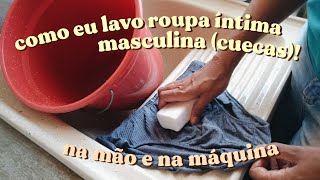 TODO HOMEM PRECISA SABER LAVAR SUA ZORBA!! ?TIRAR MANCHA SEM USAR CLORO?CUECA LIMPA E CHEIROSA