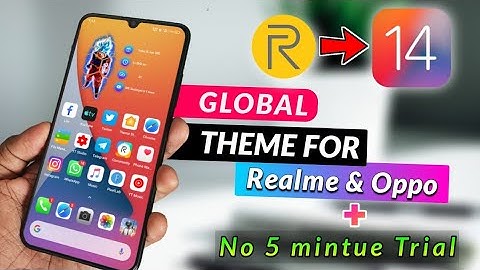 iOS 14 Theme For Realme & Oppo All Device