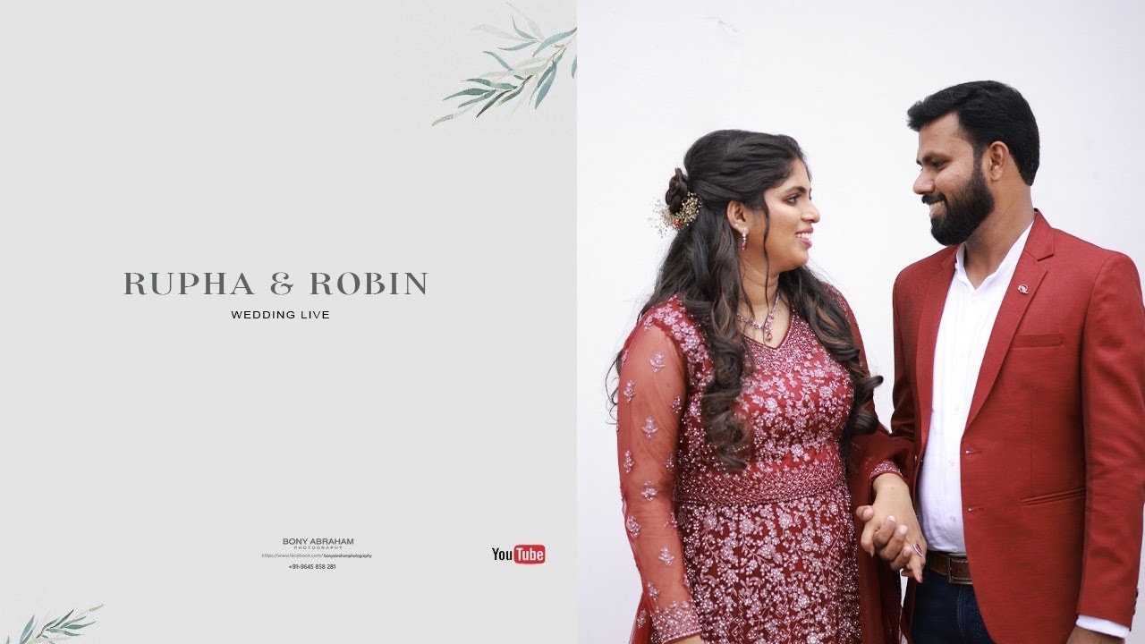 Rupa Robi RUPHA & ROBIN || WEDDING || Live Streaming - YouTube