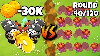 ROCK BLOON ELITE vs 30K ROUND 40 - BTD6