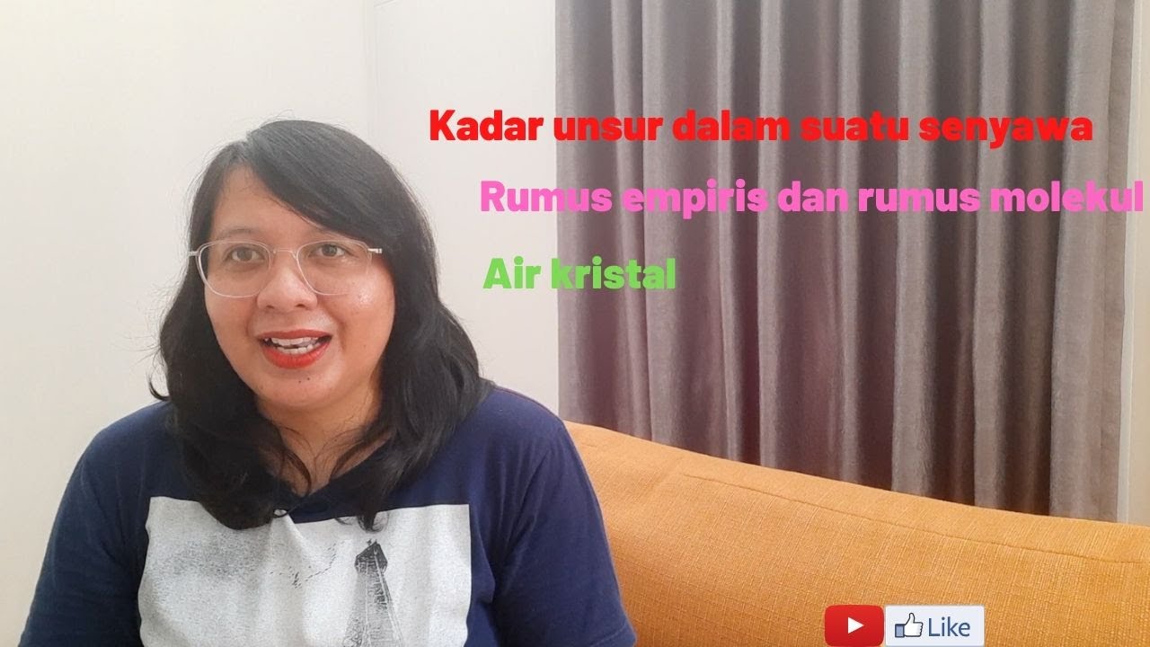 Kadar Unsur dalam Suatu Senyawa, Rumus Empiris dan Rumus Molekul serta