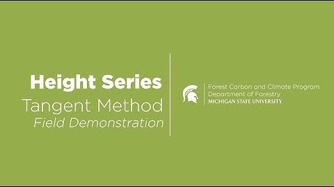 Tangent Method: Field Demonstration