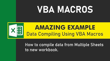 Data Compile using VBA Macros.