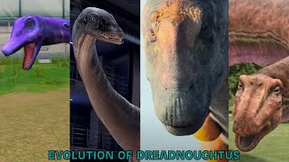 Evolution Of Dreadnoughtus In Games, Documentaries, Tv Shows, & Paleo Media