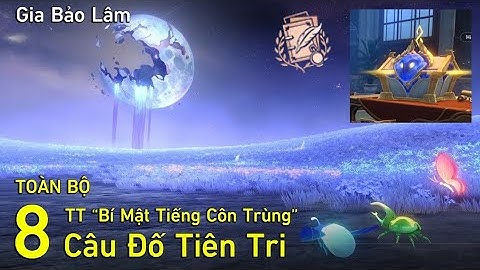 HSR 3.2 | TOÀN BỘ 8 Câu Đố Tiên Tri & 8 Thành Tựu "Bí Mật Tiếng Côn Trùng"