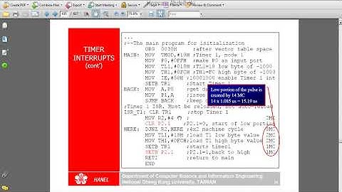 Mazidi 8051 UART Timer Interrupts (Arabic)