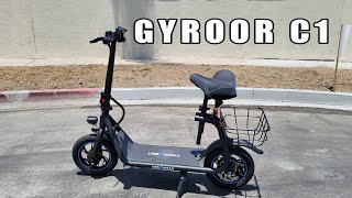 Gyroor C1 Urbanmax Budget Electric Scooter