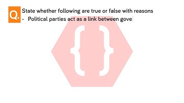 State whether following statements are true or false. Give reasons for your answer. | SSC