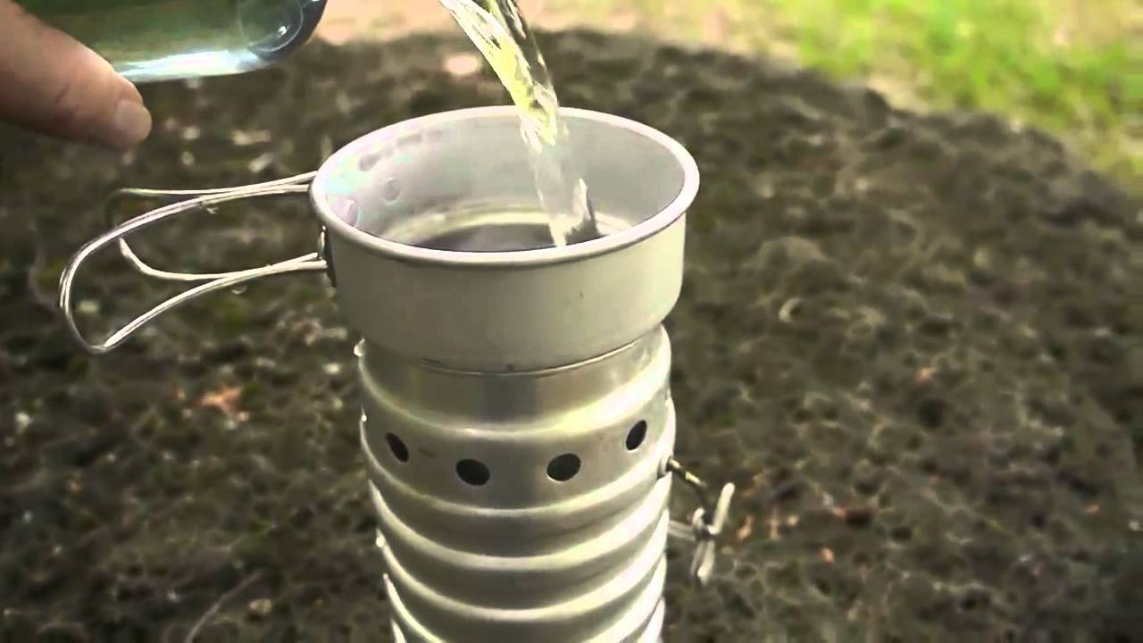 swiss ranger volcano stove & solid alcohol