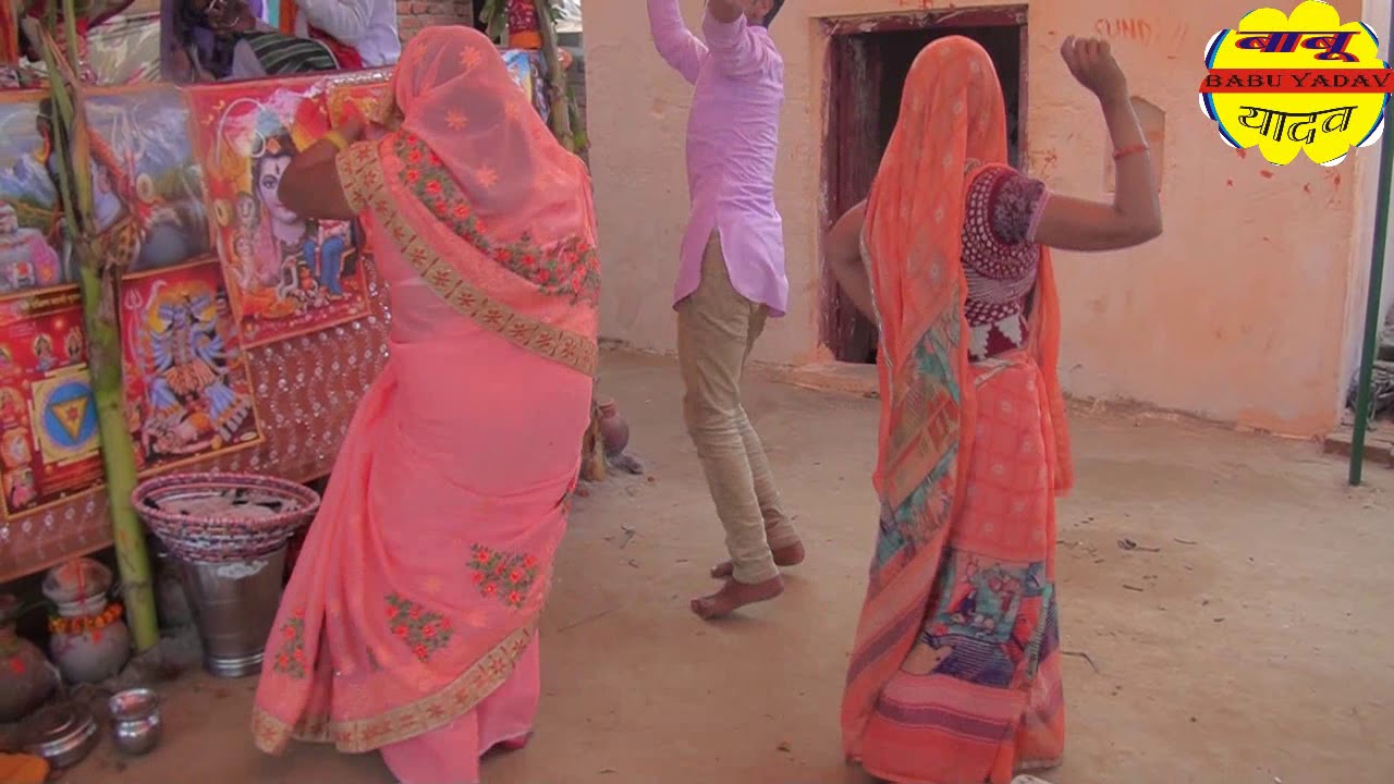 लांगुरिया धमाका मेरे अगना में निवरिया को पेड़ भूरो बंदर / देवर भाभी के कम्पटीसन डांस के साथ प्रमोद