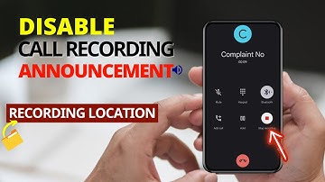 Disable Google dialer Call recording Announcement in any smartphone: This call now being recorded🔇