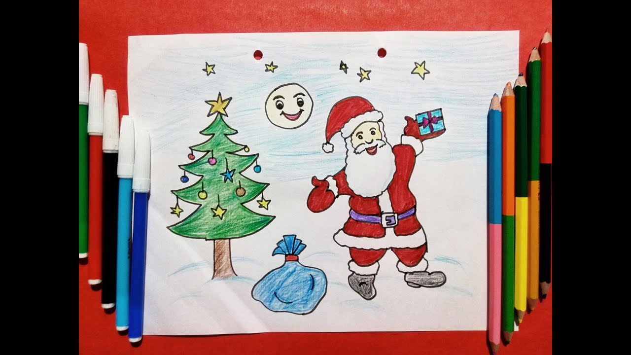 Christmas Drawing Images: An Incredible Collection of 999+ Stunning 4K ...