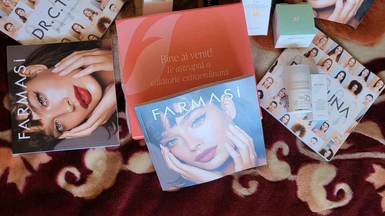 Unboxing produse Farmasi...🥰 YouTube
