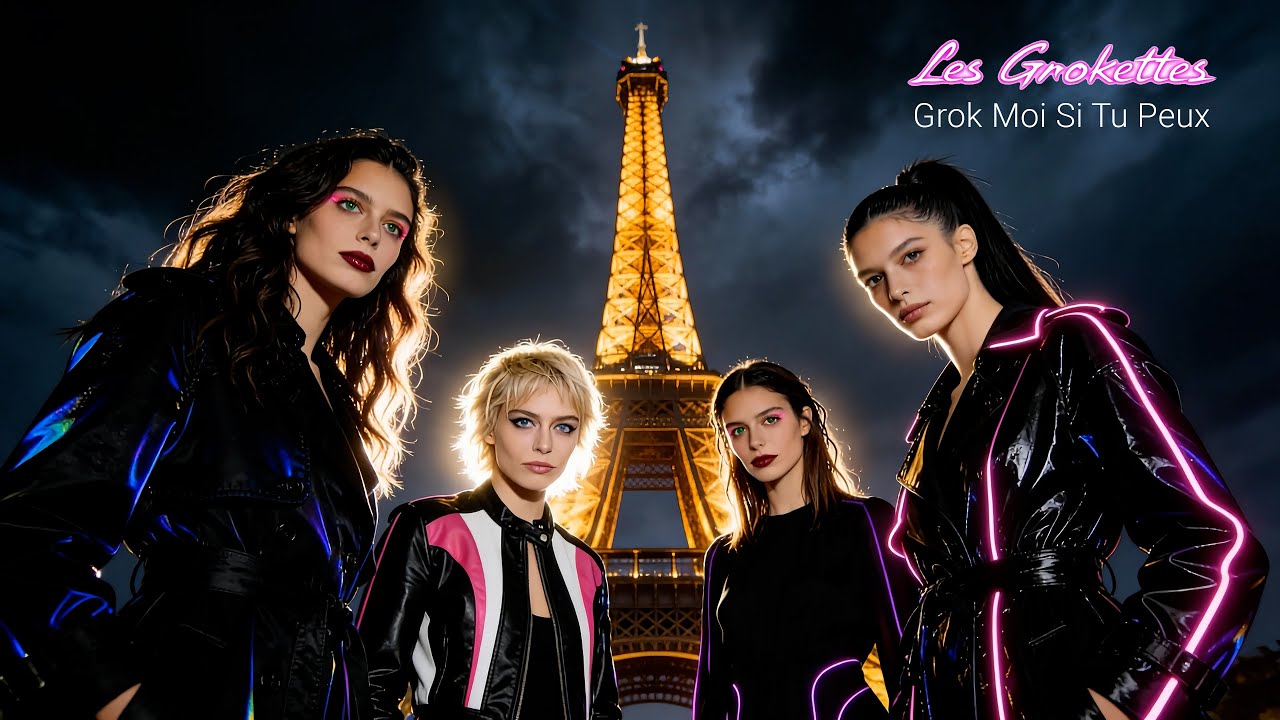 Les Grokettes – Grok Moi Si Tu Peux