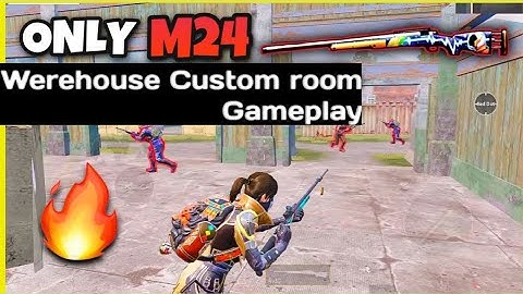 Bgmi 1V1 TDM Warehouse Sniper M24 Only Custom Room Gameplay @Hunternoob11 Vs @LAZARUSGAMINGYT