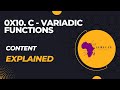 0x10. C - Variadic functions #alxsoftwareengineering  #alx #alxafrica