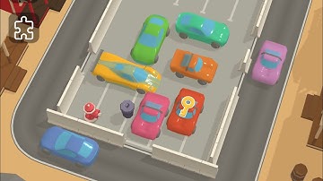 MAX LEVEL in Parking Jam 3D Gameplay Android,ios (Levels 91-95)