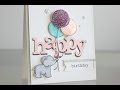 Glitter Birthday Card