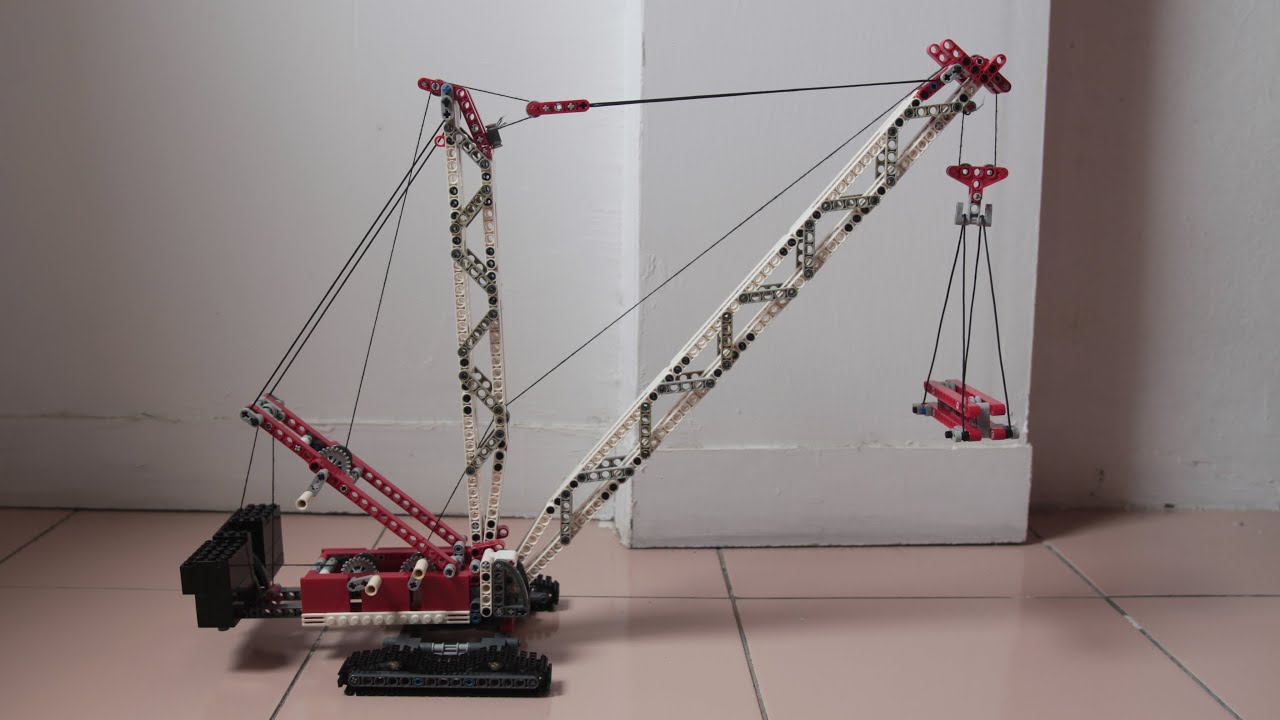 Lego 8288 Crawler Crane - YouTube