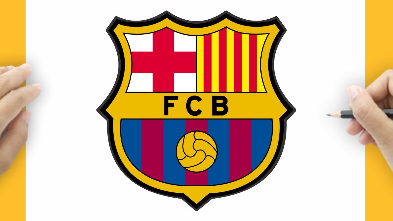 How to Draw Barcelona, Football Logos